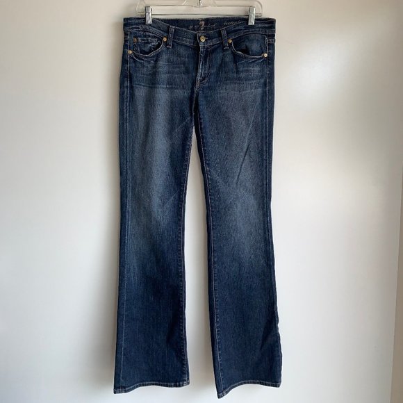 7 For All Mankind Women's BootCut 5-Pocket Jeans Size 30